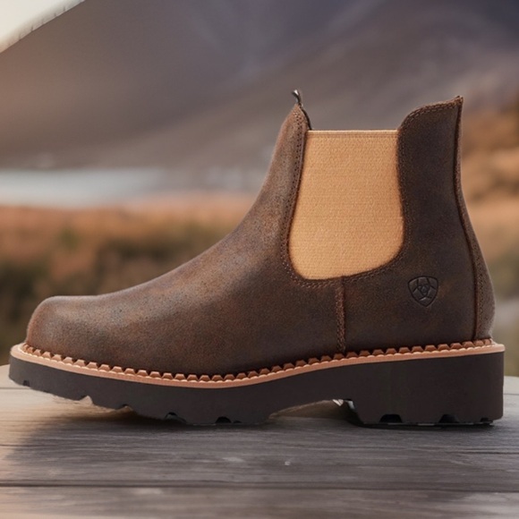 ARIAT FATBABY Chelsea Women’s Western Boots 9B NWOB - Picture 3 of 6